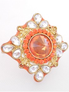 Kundan Finger Ring